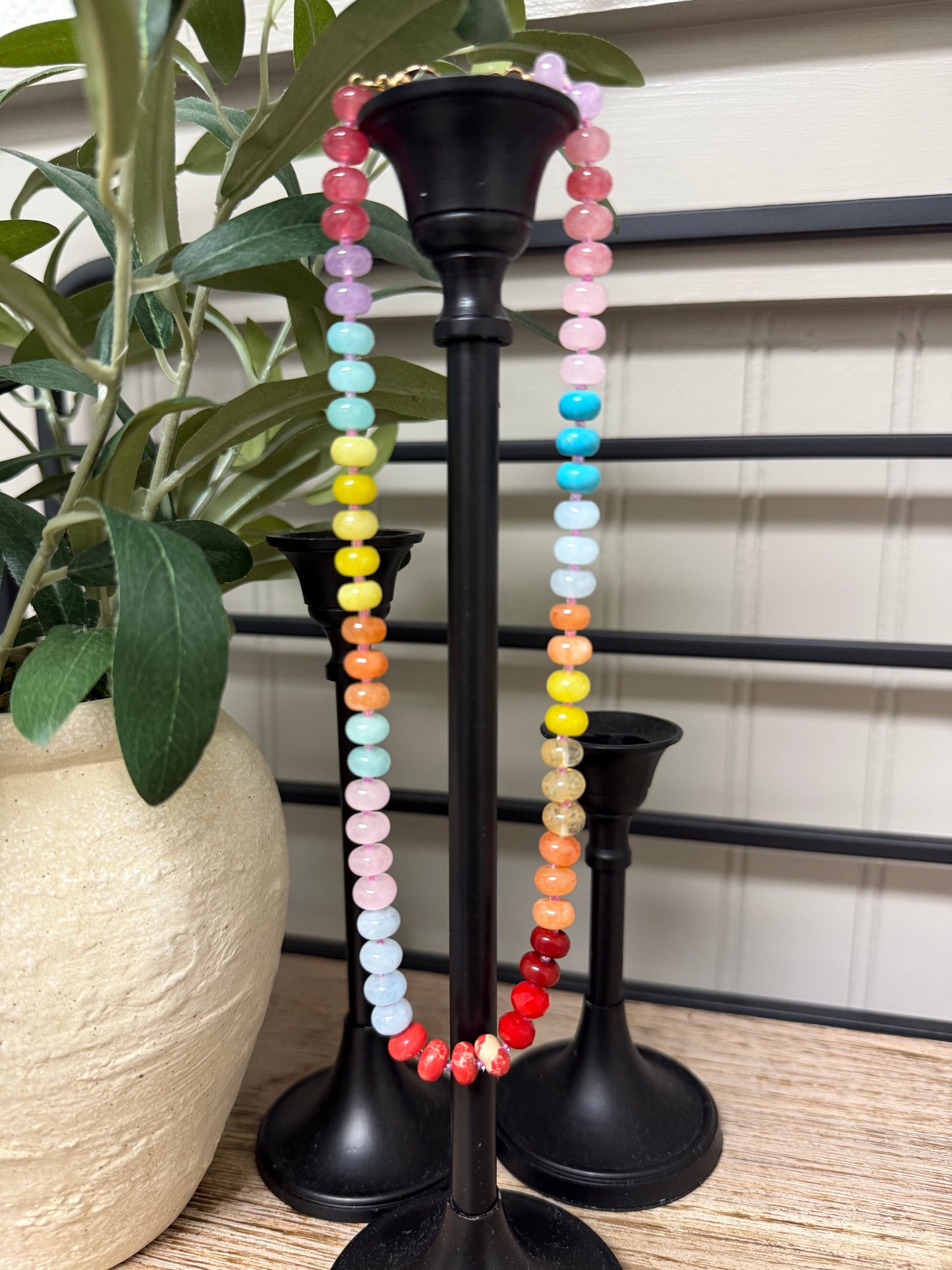 Lilah Necklace- Red