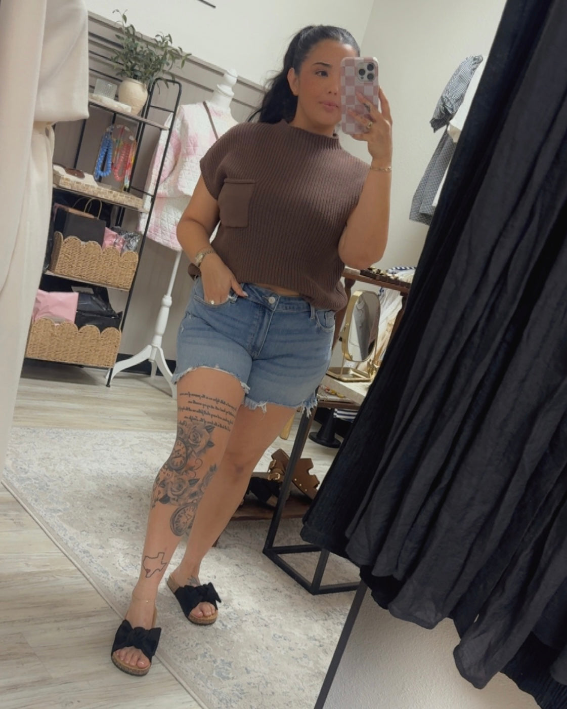 Paige Top- Espresso