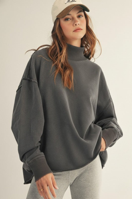 Emma Mock Neck