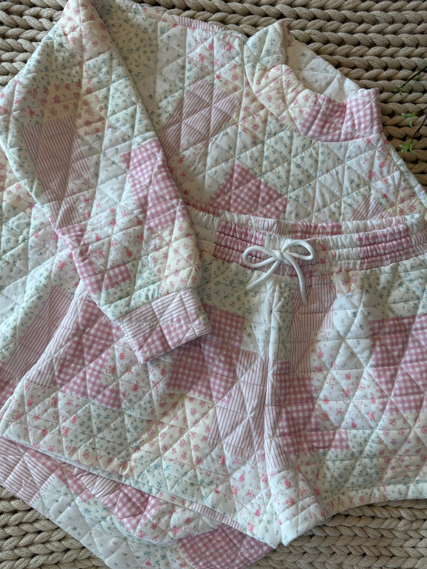 Leah Quilted Set