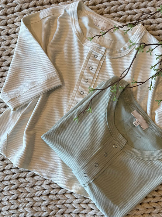 Lacy Top- Oatmeal