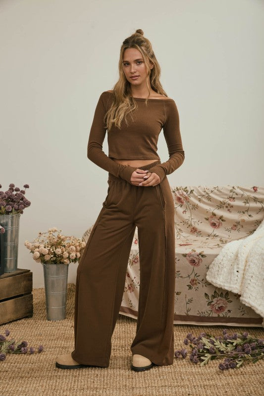 **PRE-ORDER** Madilyn Set- Brown or Blue