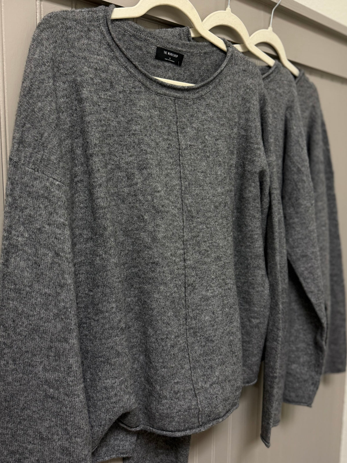 Janie Top- Grey