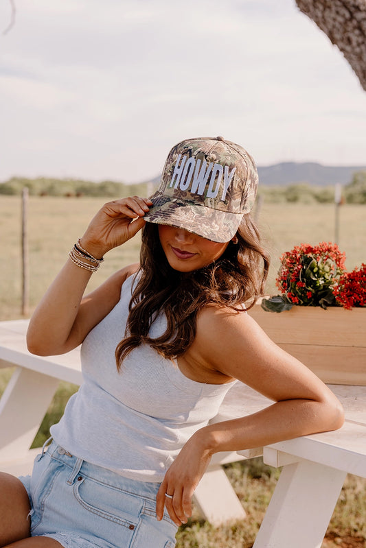 Howdy Camo Trucker