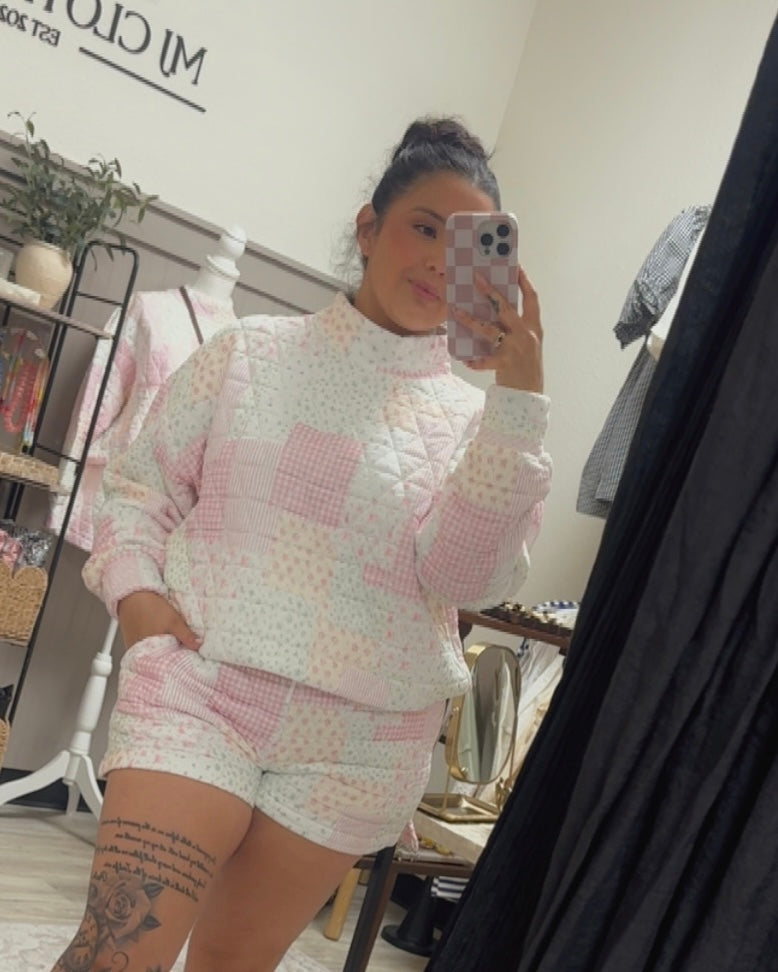 Leah Quilted Set