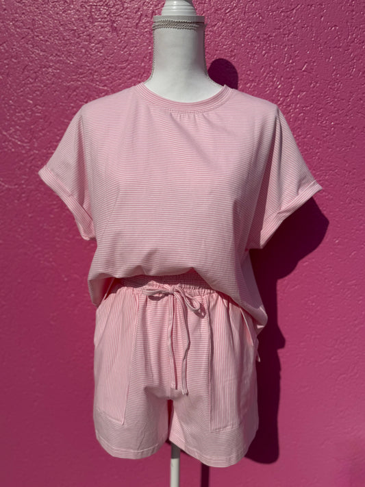 Polly Striped Set