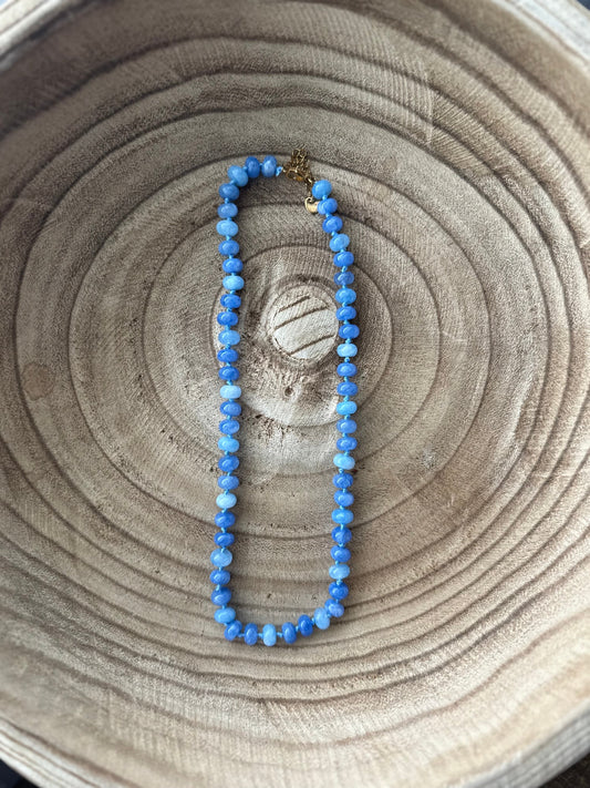 Lilah Necklace- Blue