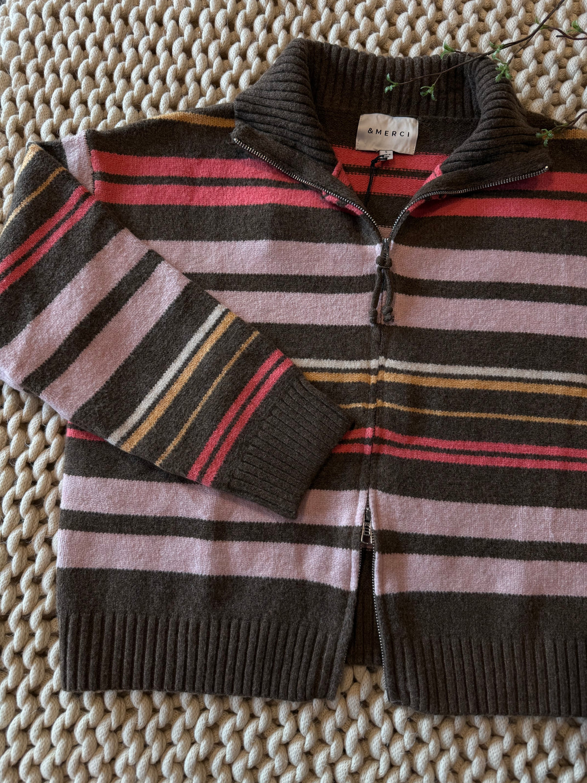 Kerry Double Zip Sweater