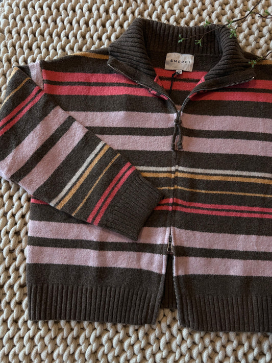 Kerry Double Zip Sweater