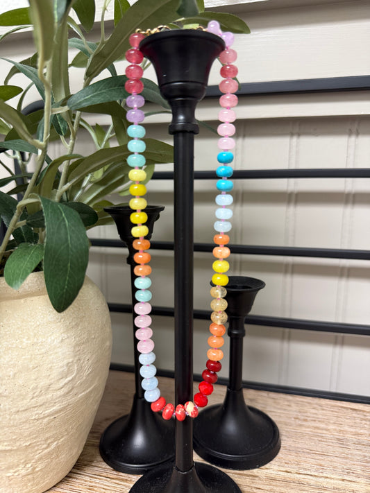 Lilah Necklace- Red