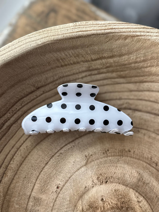 Black Polka Dot