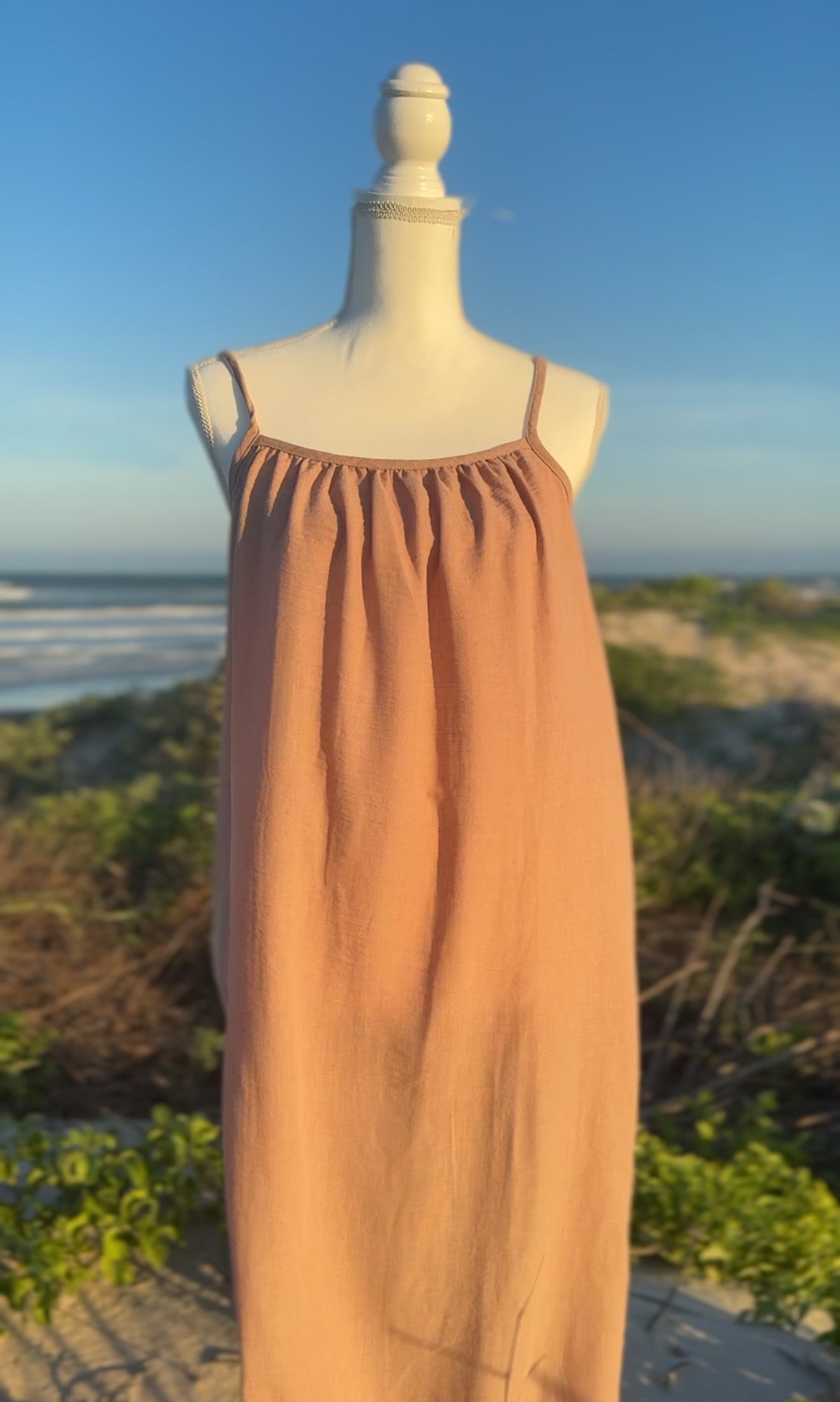 Sun-kissed and Sandy Midi