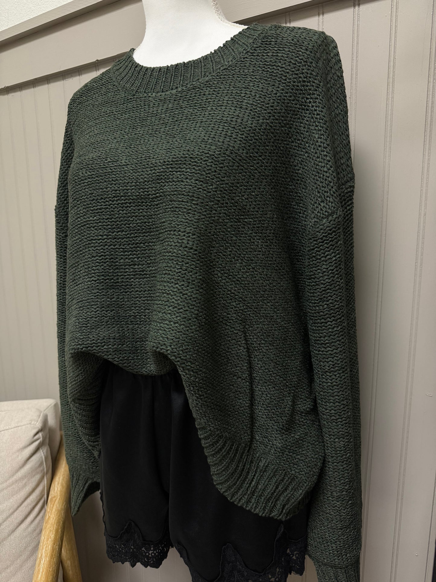 Hampton Sweater- Olive